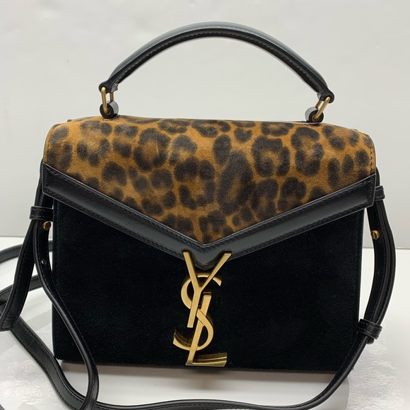 ysl small cassandre leather shoulder bag